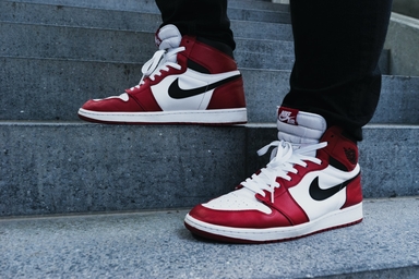 Red air Jordans